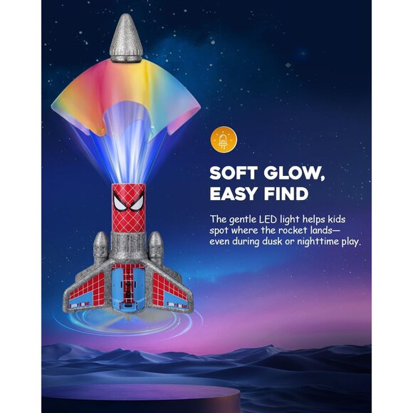 Rocket Launcher for Kids – 2nd Gen Upgraded Design, Electric Auto Launch, 200ft - Picture 7 of 7
